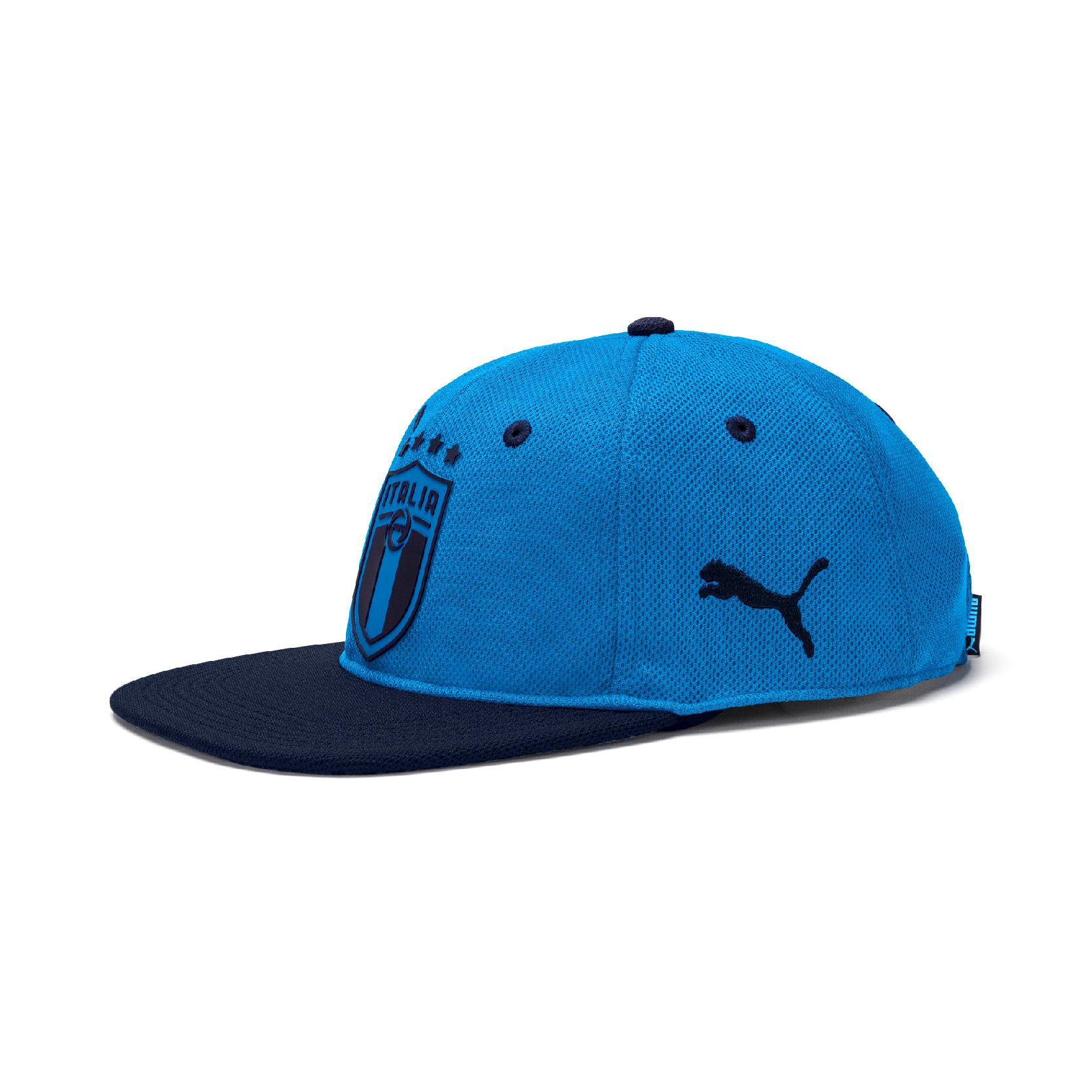 blue puma hat