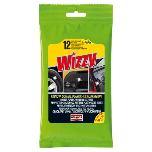 Wizzy rinnova gomme, plastiche e guarnizioni