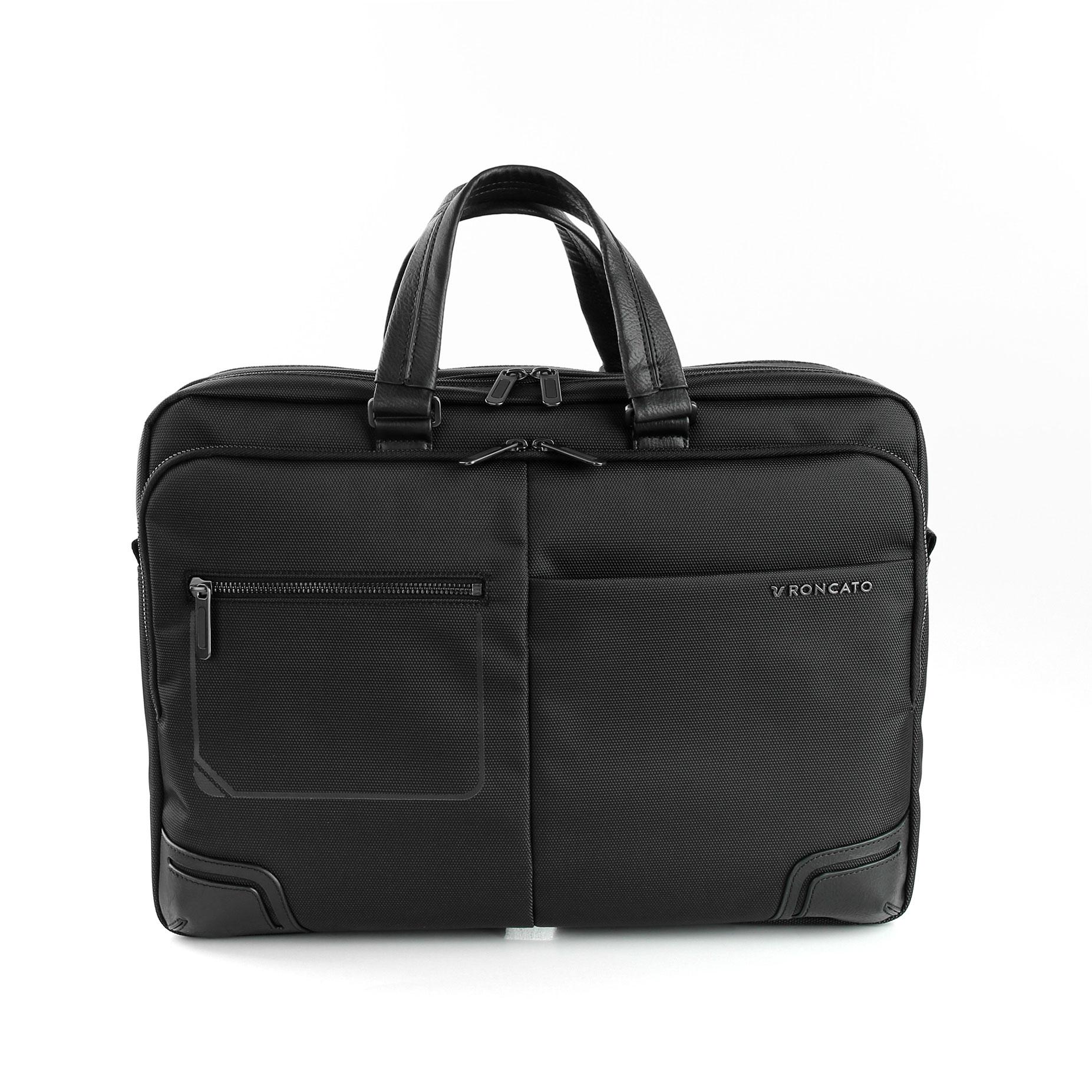 Laptop Briefcase Black Online Store | Roncato