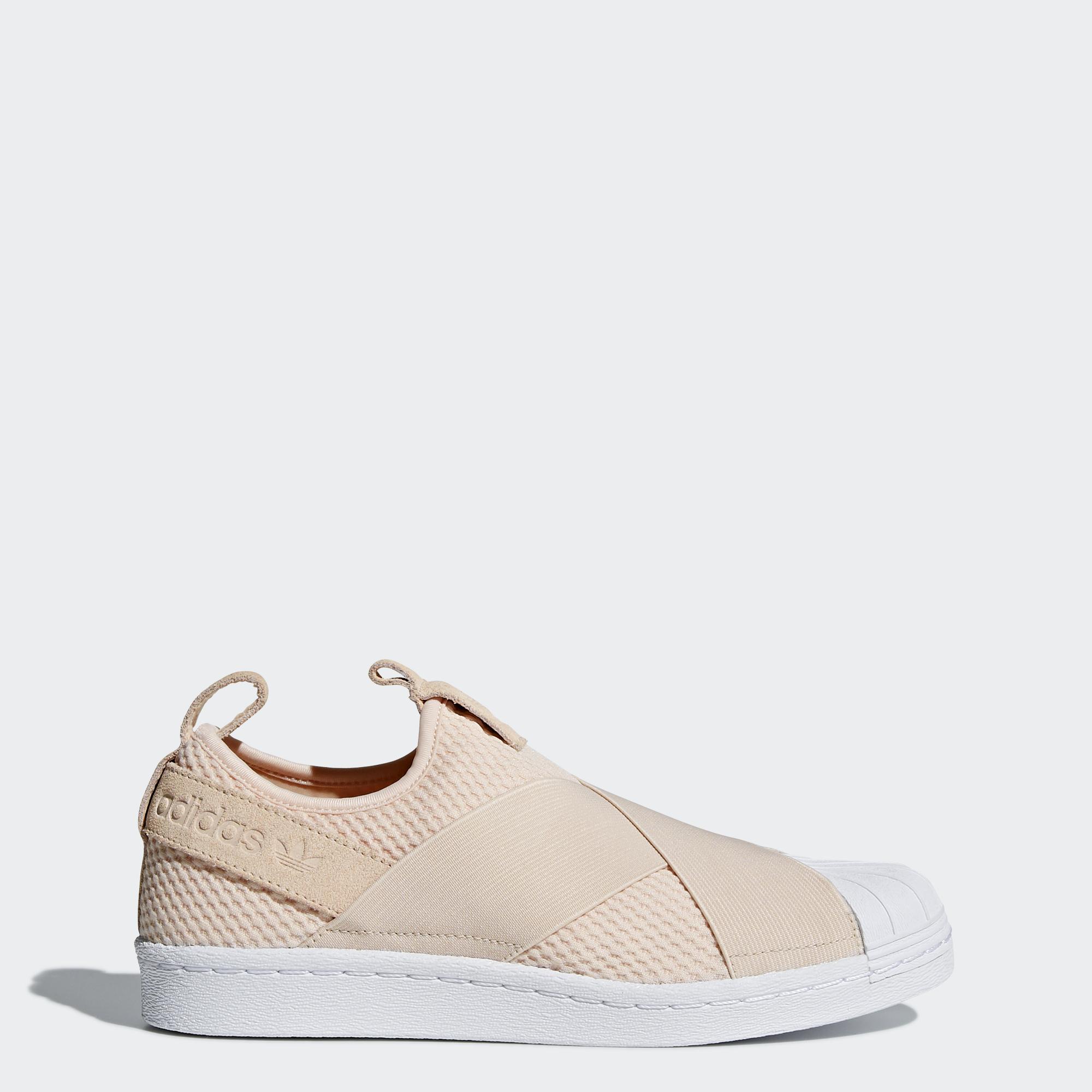Adidas Originals Scarpe Superstar Slipon Donna Beige - Tifoshop.com Adidas Originals Scarpe Superstar Slipon Donna