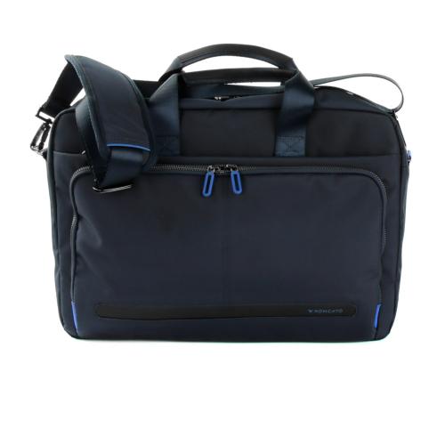 BORSA PORTA COMPUTER  BLU DENIM