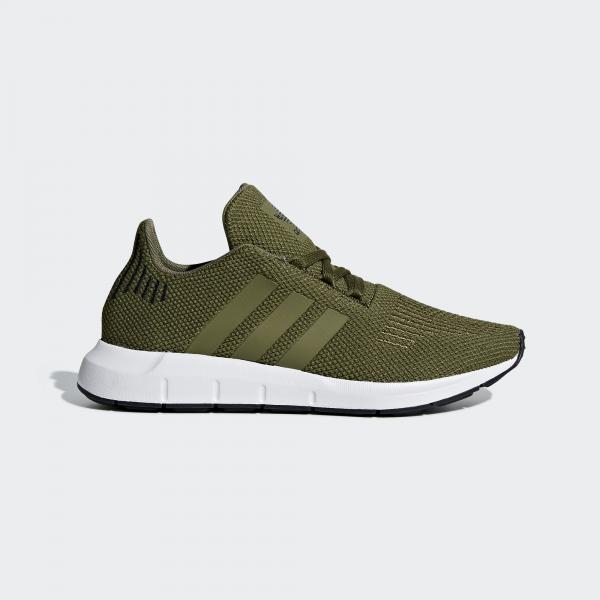 olive swift run adidas