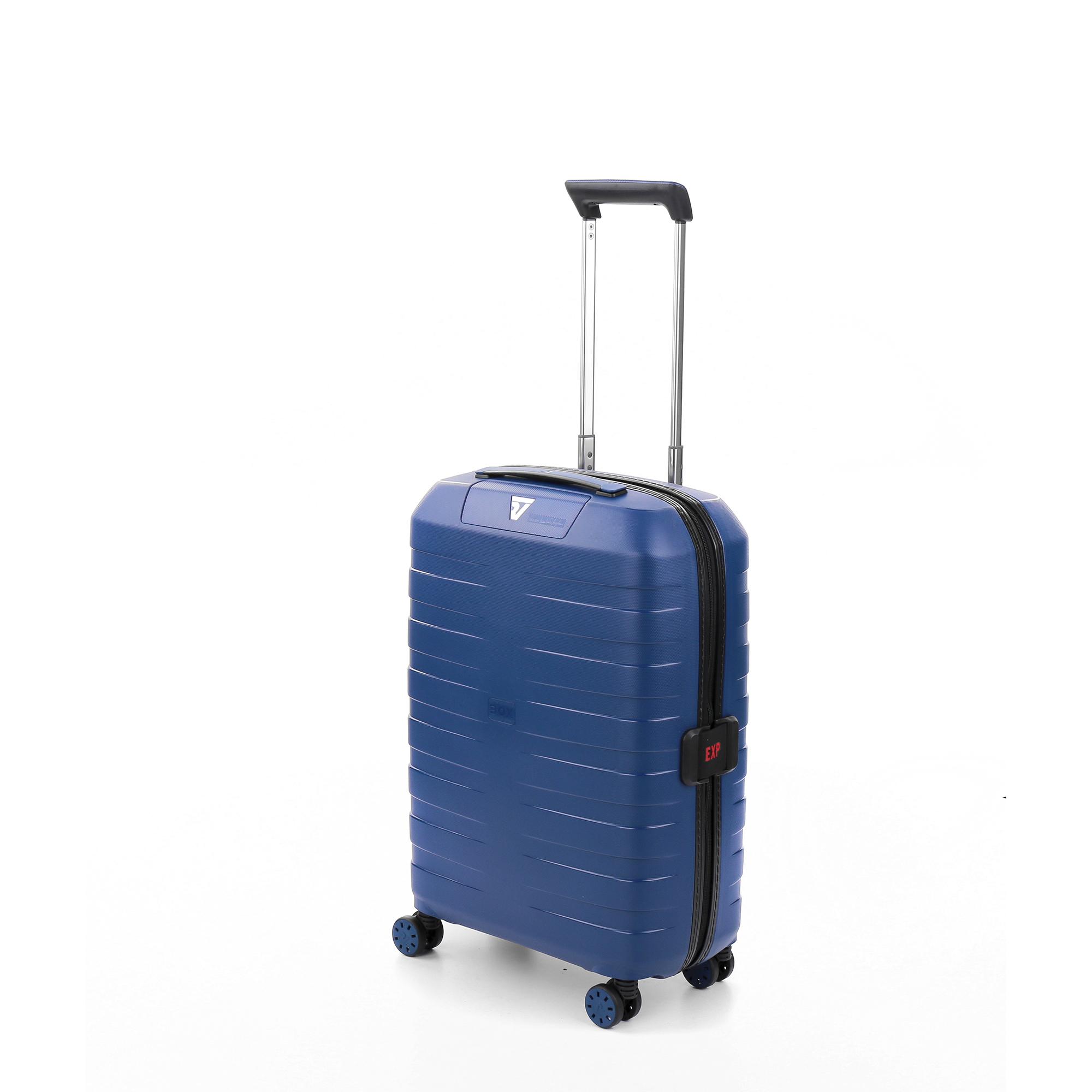 ARIANA Lightweight Luggage Trolley Suitcase Travel Cabin Bag Hand Luggage Cabin Size RT42 Navy-Blue, 18 XSmall 