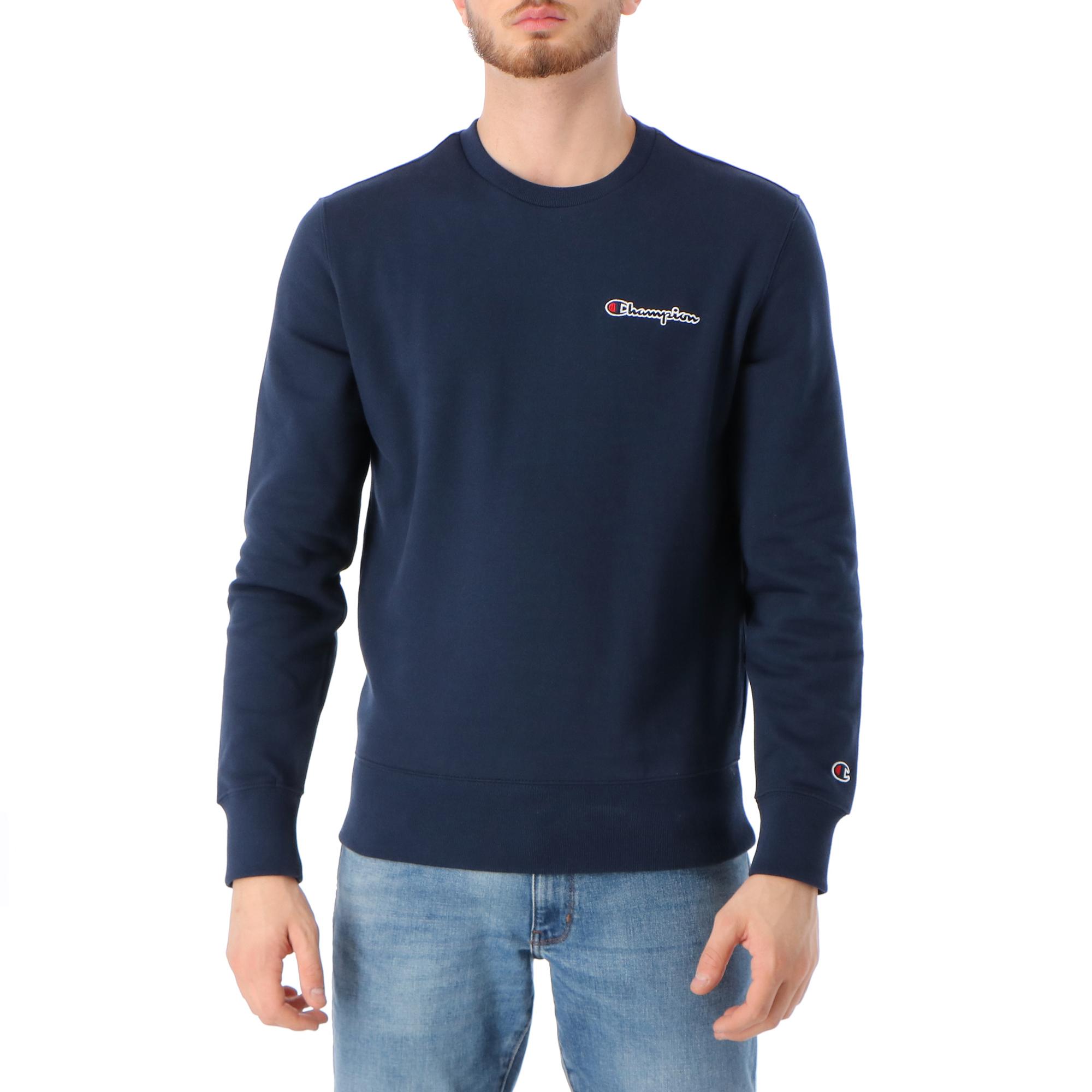 navy champion sweatshirt