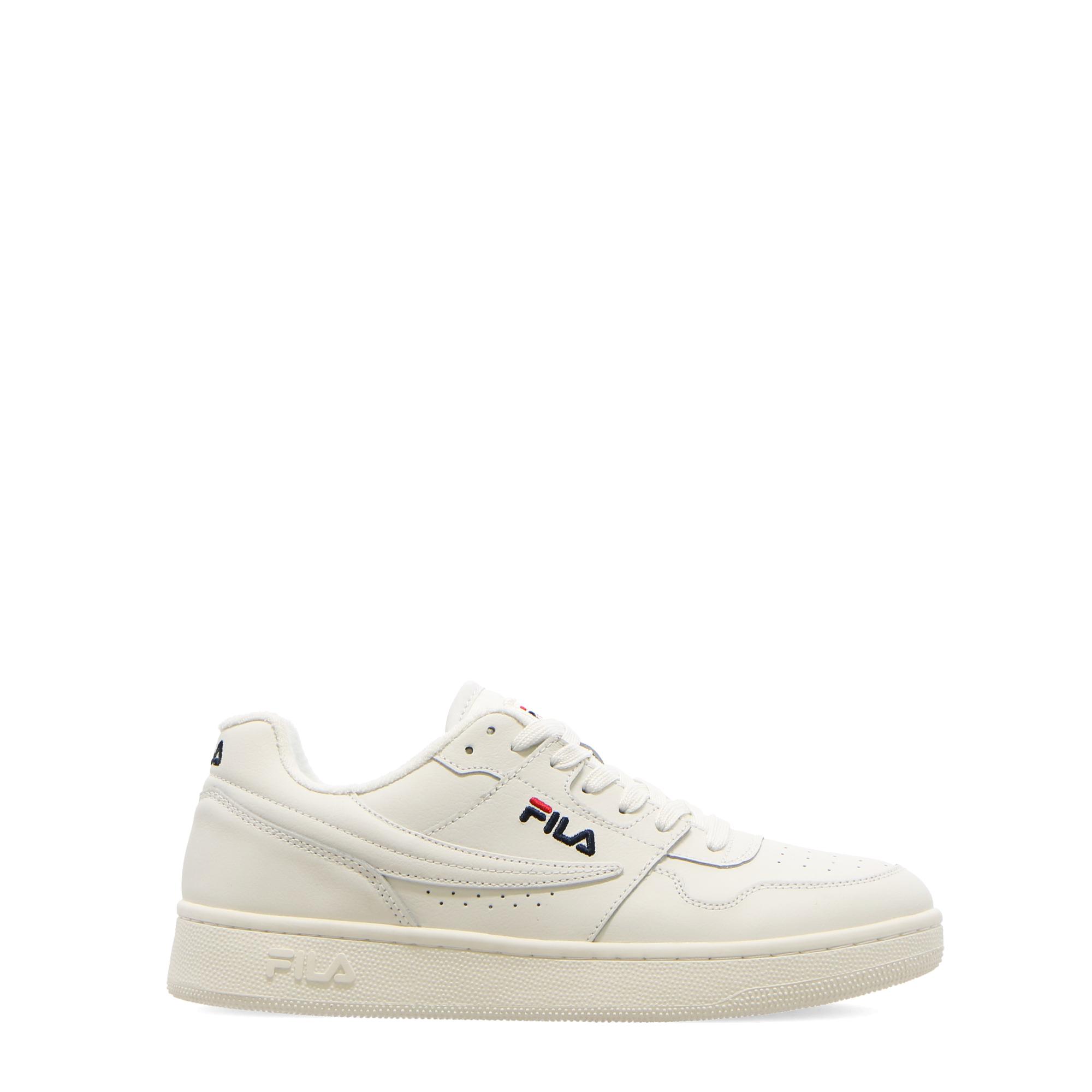 fila arcade low white