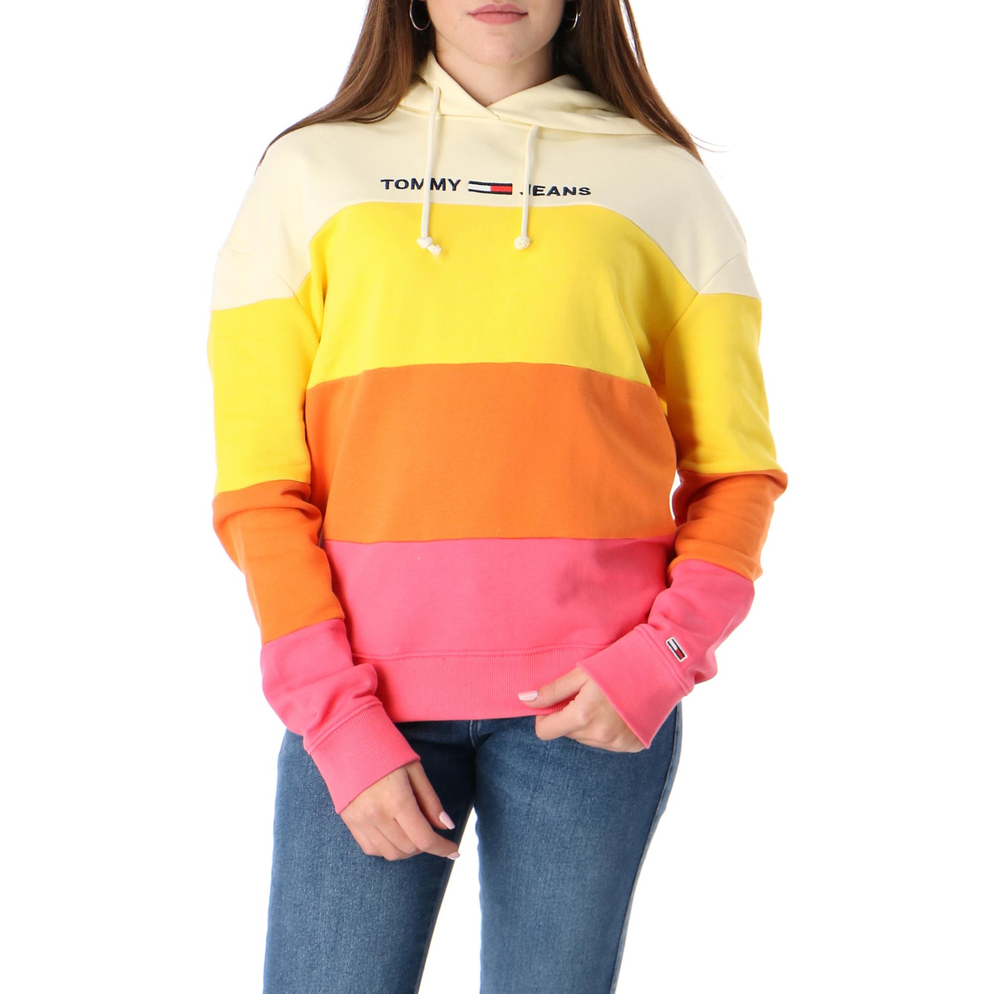 tommy jeans colorblock hoodie