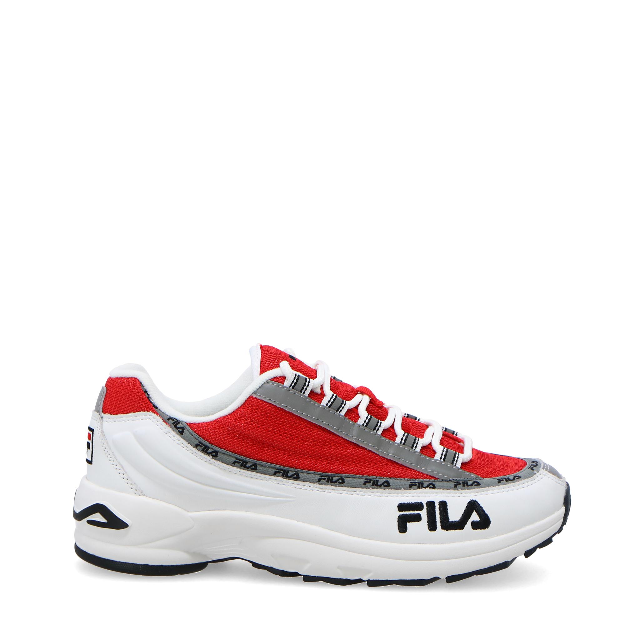 fila red white shoes