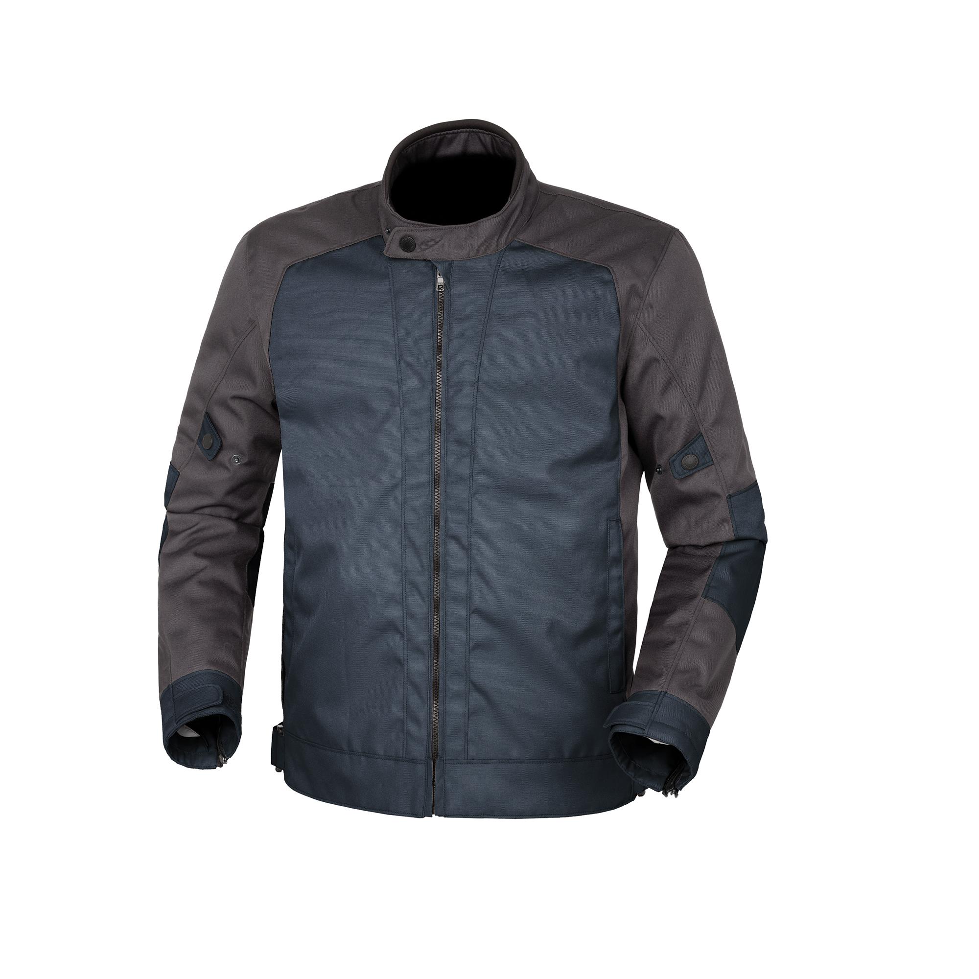 Jacke Texwork Dunkel Blau–Grau 